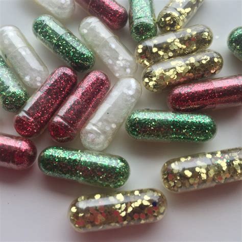 glitter pills
